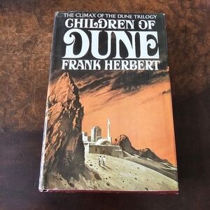 Frank Herbert Children of Dune Book 1976 Vintage 1st Edition BCE Club Hardcover